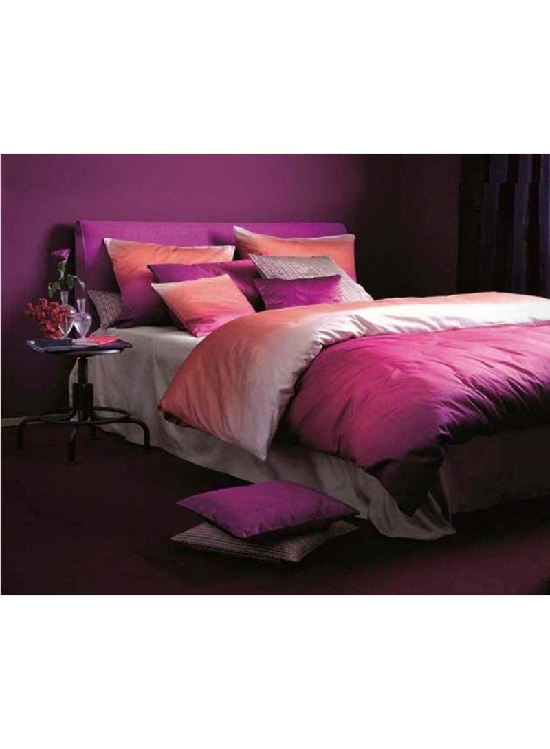 Ferrucci Red Cotton king size duvet cover from Ferrucci exclusively