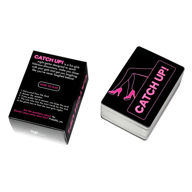 Card Game: Black 7*9*3cm Stimulate Visual And Intellectual Growth With Strategic Card Challenges - Enhance Emotional Bonds Through Interactive Gameplay Strategy Game For Casual Gatherings Girls' Night - Image 3