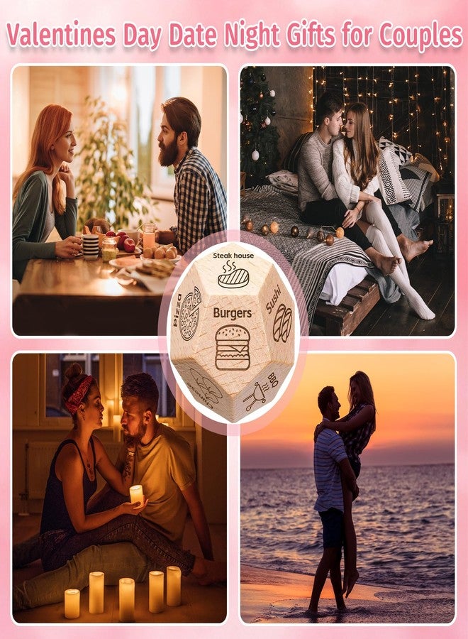 oyeftp Fathers Day Dad Gifts for Husband, Couple Mens Women Valentine Gifts for Boyfriend Girlfriend Husband Wife Anniversary, Date Night Food Dice, Easter Basket Stuffers - Image 5