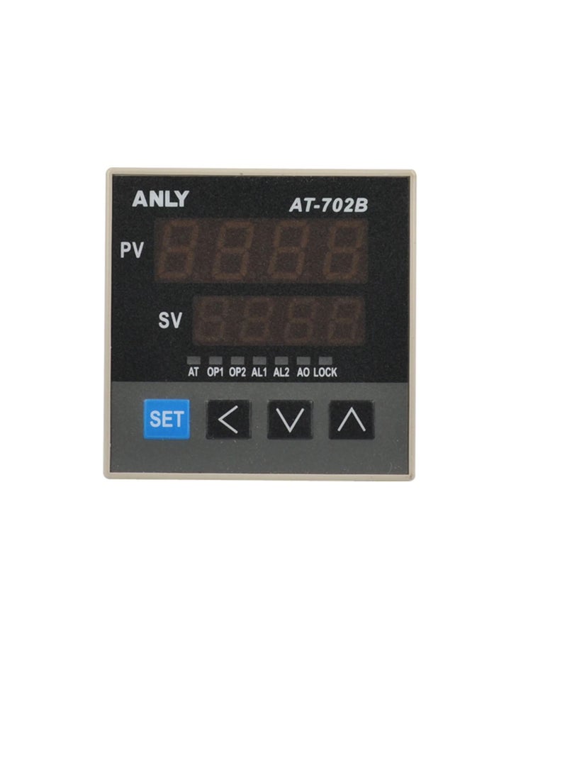 ANLY Temperature Controller Out1 Relay SSR Out2 Alarm 72X72mm AT702B02  - Image 2