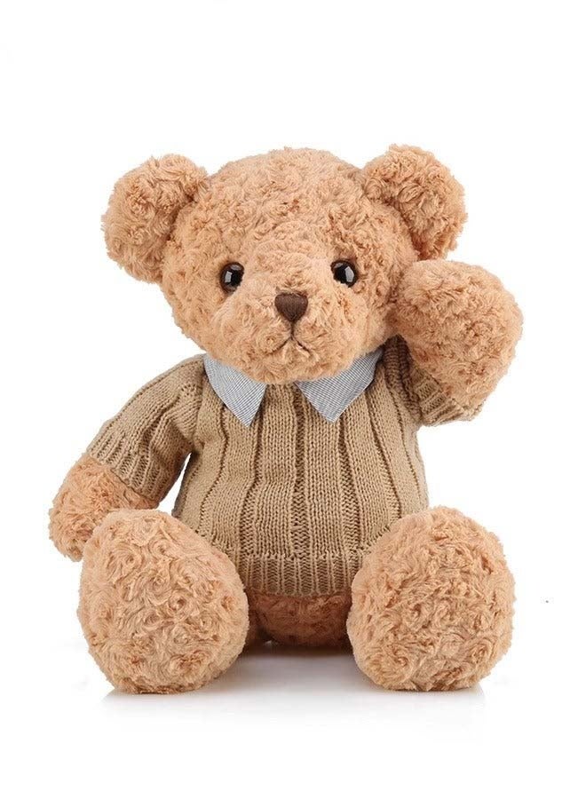 50cm Stuffed Teddy Bear, Unique Shape Teddy Bear, Shaggy Stuffed Brown Bear, Adorable Plush Toy, Made of Soft Premium Stuffing Material, Interior Decoration, Fun Themed Room Decor, Ideal Gift for All Age - Image 3