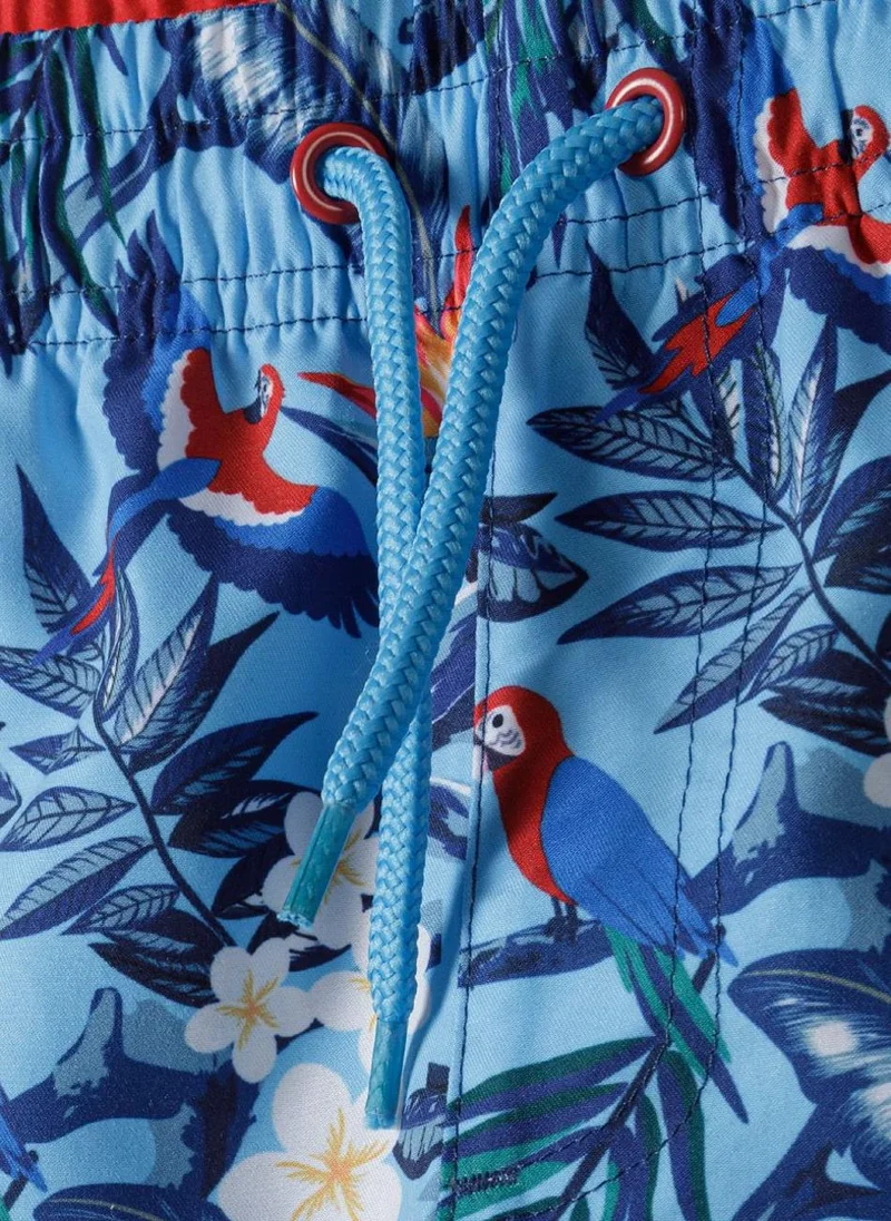 مينوتي Teen Boys All-Over Print Board Short