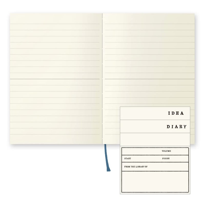 Midori DESIGNPHIL 15288006 Midori Notebook, MD Notebook, Paperback, Horizontal Ruled A - Image 3