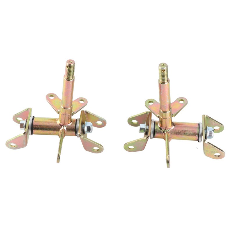Front Steering Knuckles 17mm For Drum Brake ATV Go Kart 50cc 150cc Left Right Pair - Image 2
