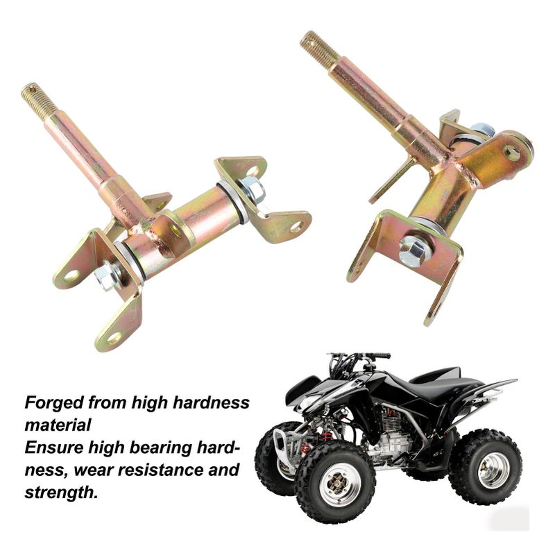 Front Steering Knuckles 17mm For Drum Brake ATV Go Kart 50cc 150cc Left Right Pair - Image 5