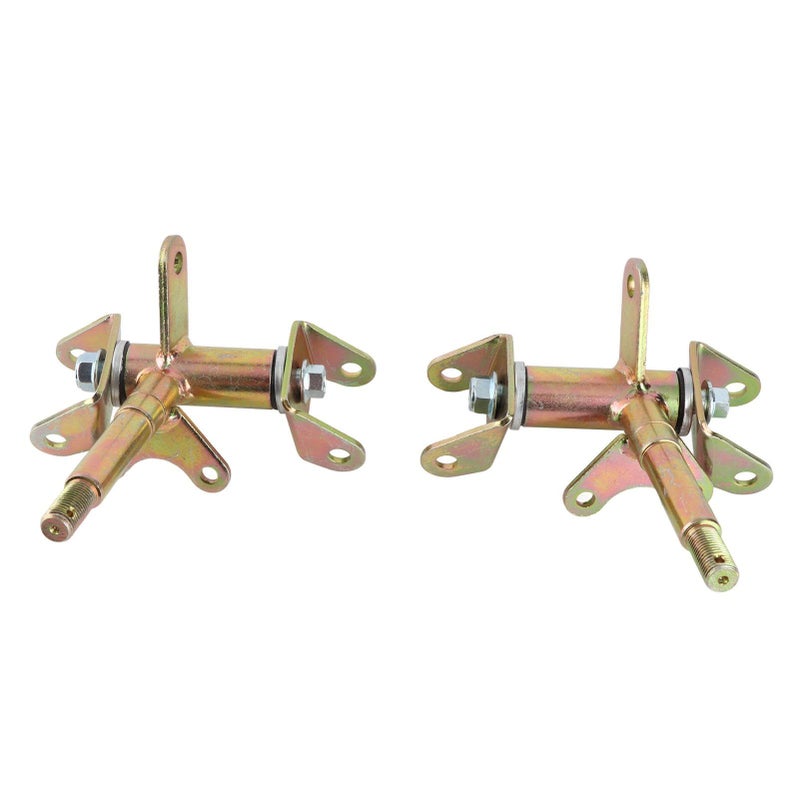 Front Steering Knuckles 17mm For Drum Brake ATV Go Kart 50cc 150cc Left Right Pair - Image 3