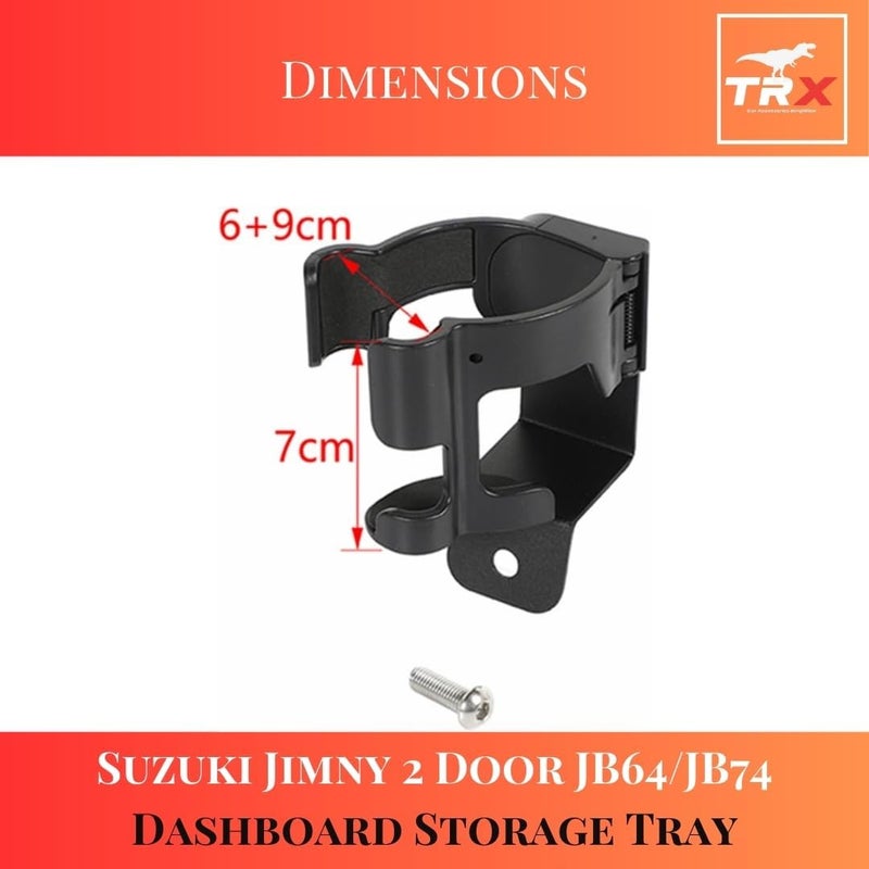 TRX AUTO Cup Holder & mobile holder For Suzuki Jimny JB64 JB74 2019 to 2024 | Car Cup Holders | Suzuki Jimny accessories 2024 | - Image 2