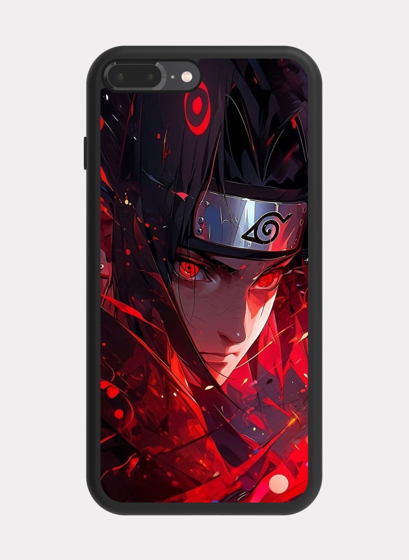 PXLAAT iPhone 7 Plus case cover Itachi Uchiha Naruto - Image 1