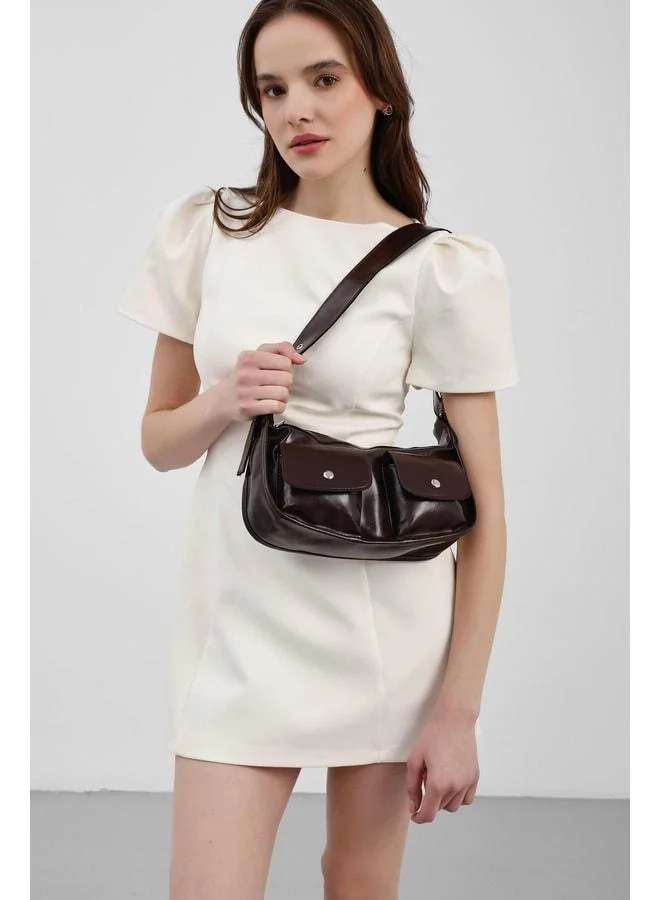 Shule Bags  Diana Vintage Baget Coffee Bag. for Women | Best Price UAE