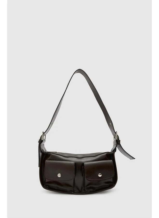 شولي باجس Diana Vintage Baget حقيبة قهوة.