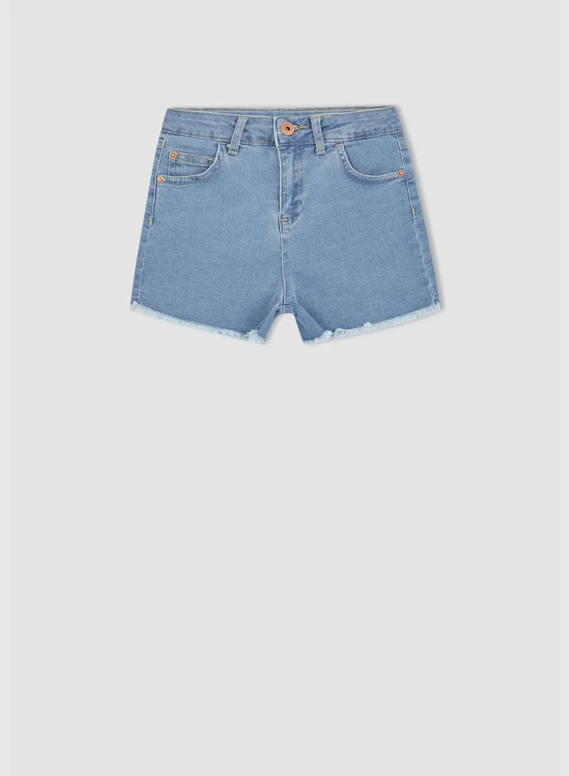 DeFacto Skinny Fit Mini Jean Short