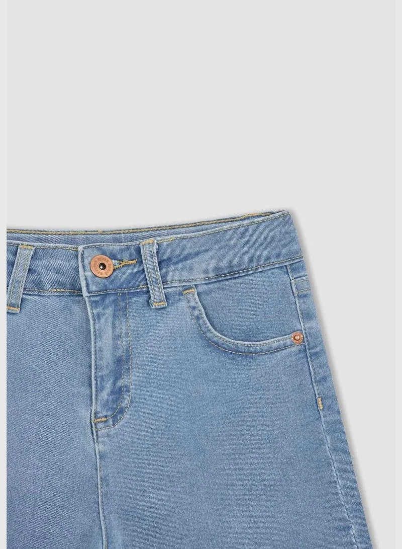 DeFacto Skinny Fit Mini Jean Short