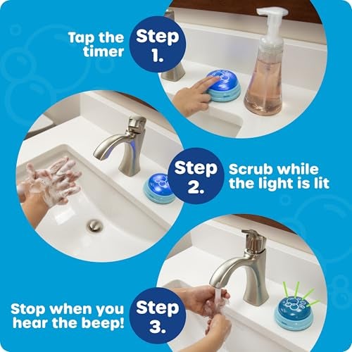 Learning Resources 20 Second Handwashing Timer - Visual Timer for Kids, Classroom Timers for Kids, Visual Timers for Handwashing - Image 3