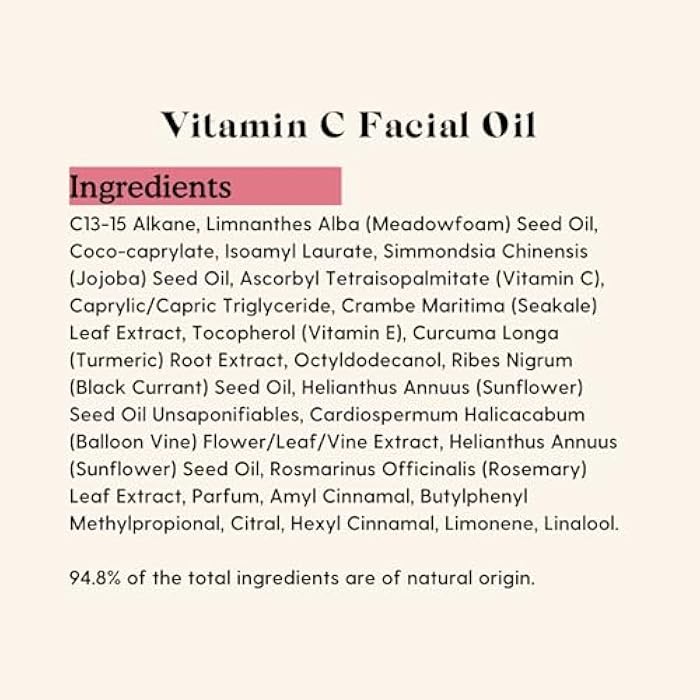 Essano Vitamin C Face Oil with Turmeric & Jojoba Oil, Facial Oil for Radiant, Glowing Skin, Supports Even Skin Tone and Appearance of Dark Spots, Easily Absorbed & Lightweight, Cruelty Free, 20ml - Image 3