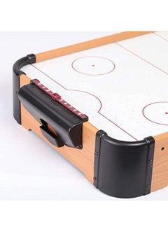 EASY FUTURE Air Hockey Table Wooden Desktop Hockey Game for Kids Adults Family Portable for Party Birthday Gift Favor Educational Toy  - Image 5