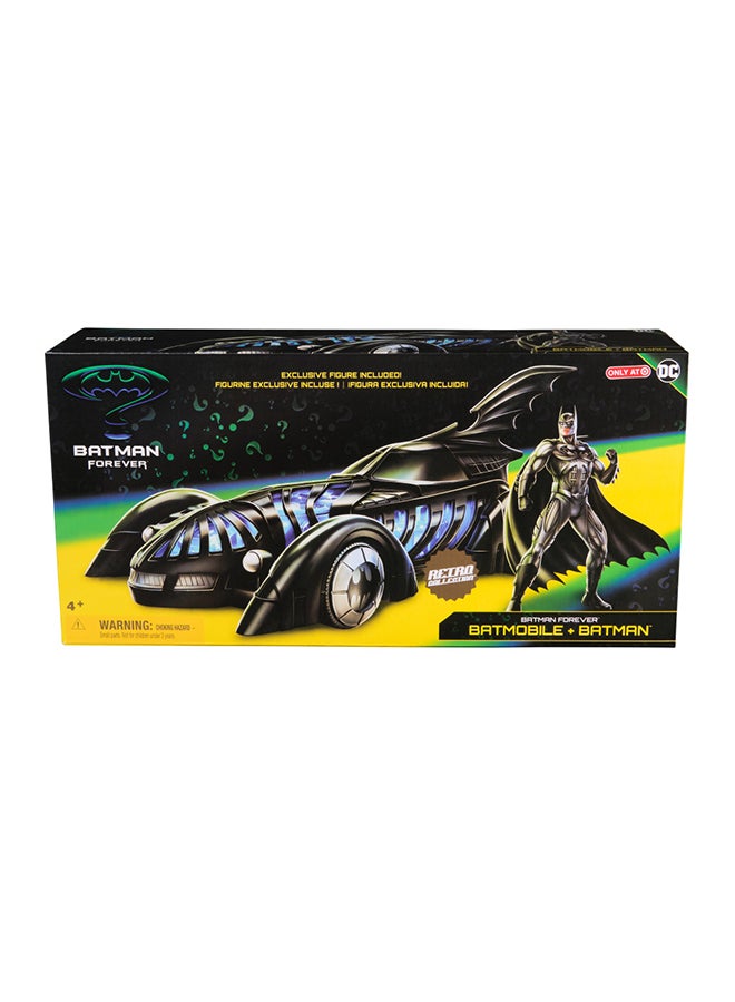 SPIN MASTER Batman Forever DC Retro Collection Batmobile Target Exclusive NEW - Image 2