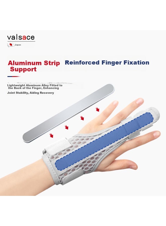 Valsace Medical Finger Splint Fracture Immobilization Sleeve - Image 1