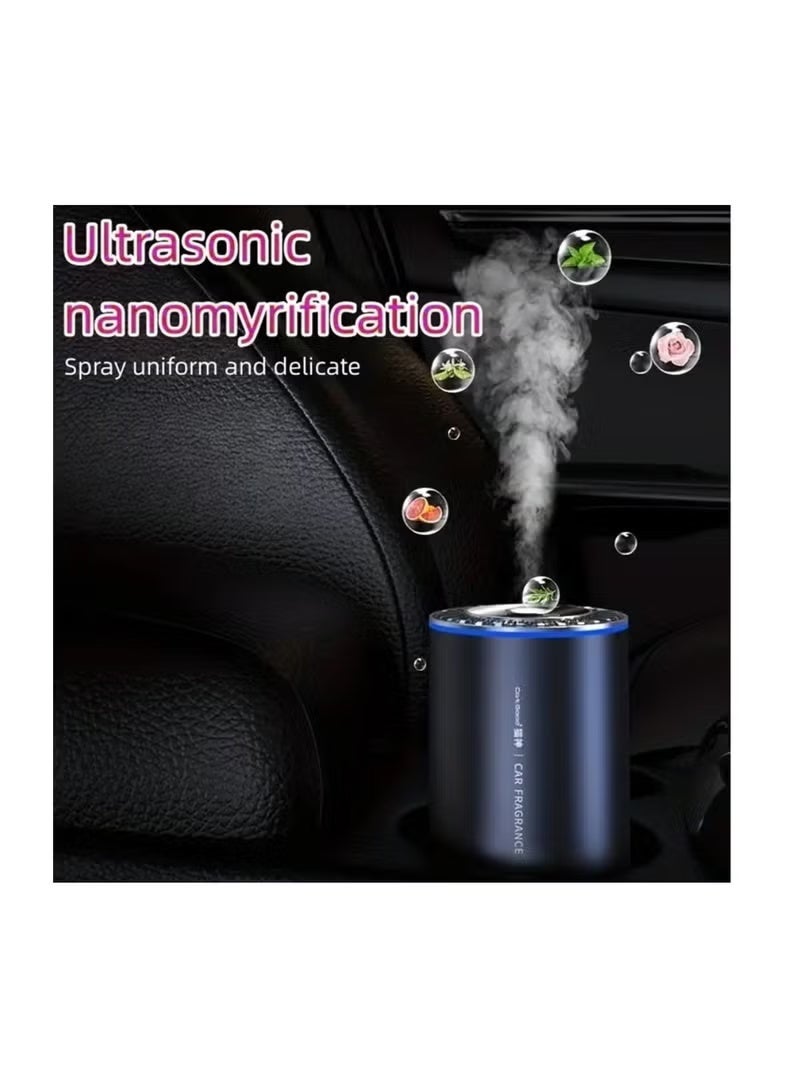 REBENUO Smart Car Air Fresheners Essential Oil Diffuser, Auto On/Off, Built-in Battery, Car Air Humidifier Aromatherapy Aroma Diffuser Air Freshener Auto Interior Accessories Car Air Freshener 50ML - Image 4