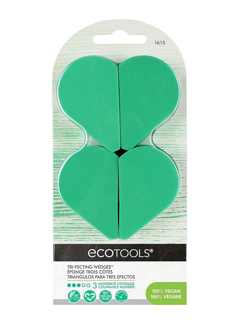 Ecotools Tri Fecting Wedge Sponge Makeup Blender