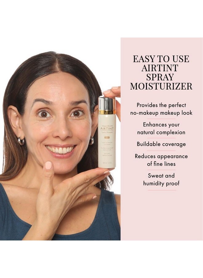 Jerome Alexander Magicminerals Airtint Tinted Moisturizer Airbrush Spray Warm Medium Shade Tinted Moisturizer Spray With Antiaging Ingredients  - Image 3