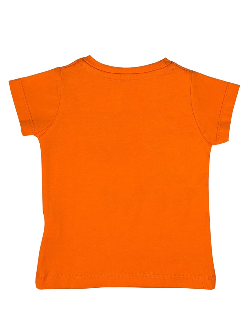 Baby Co. Summer Orange T-shirt - Image 2