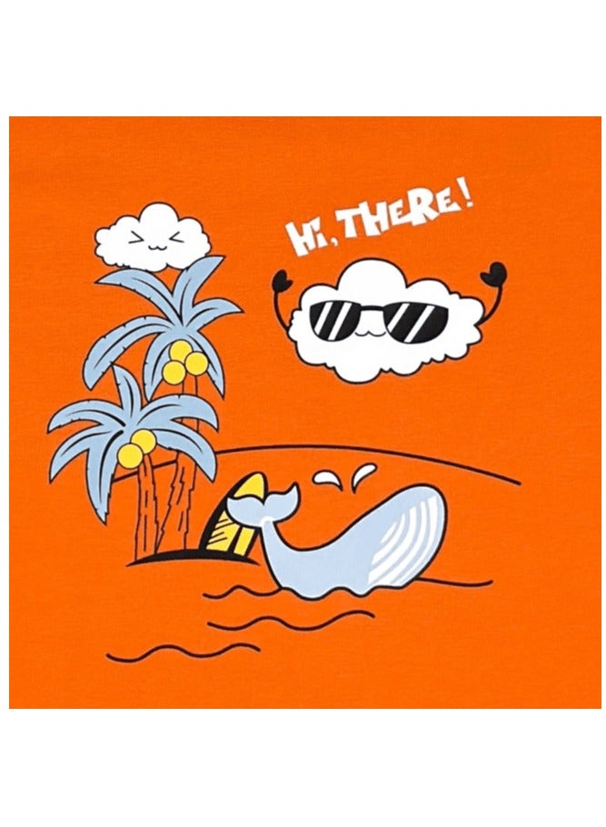 Baby Co. Summer Orange T-shirt - Image 3
