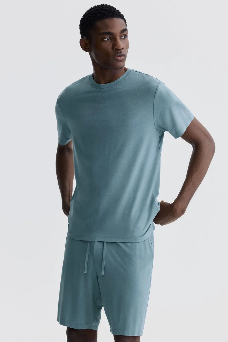 H&M Jersey pyjama T-shirt and shorts