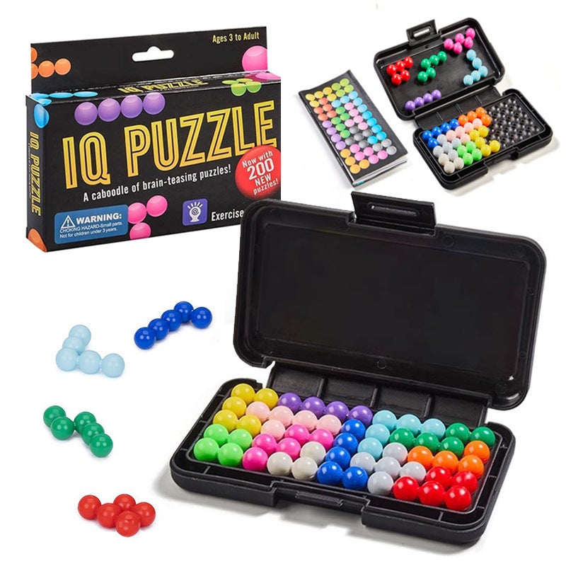 Smart Pearl IQ Pyramid Logic Thinking Game Board Toy - Image 1