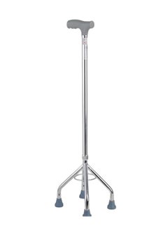 ABRONN Elderly Cane Aluminum Cane Four Feet Non-slip Cane Retractable Folding Disabled Walker  - Image 1