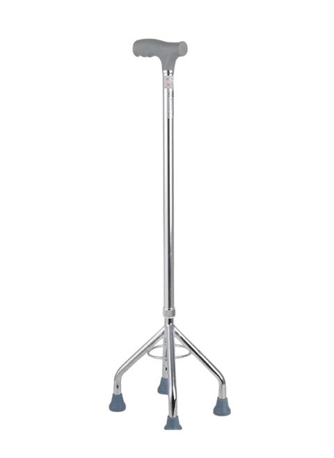 Elderly Cane Aluminum Cane Four Feet Non-slip Cane Retractable Folding Disabled Walker