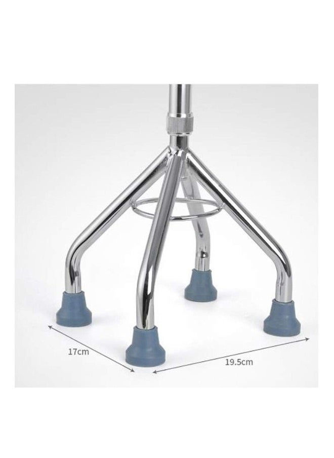 ABRONN Elderly Cane Aluminum Cane Four Feet Non-slip Cane Retractable Folding Disabled Walker  - Image 3