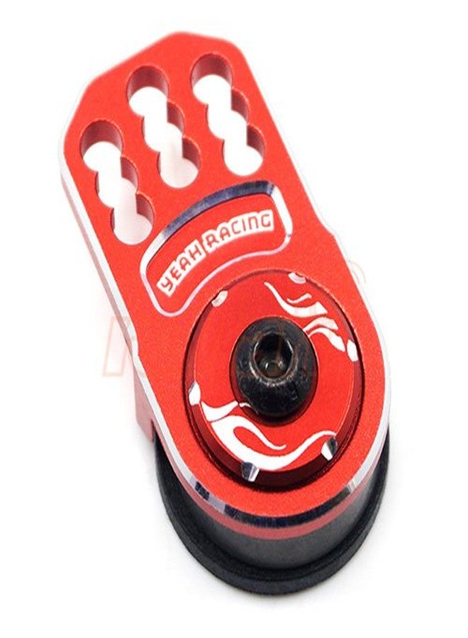 Yeah Racing Aluminum Plate Servo Saver Red #YA-0557RD - Image 1