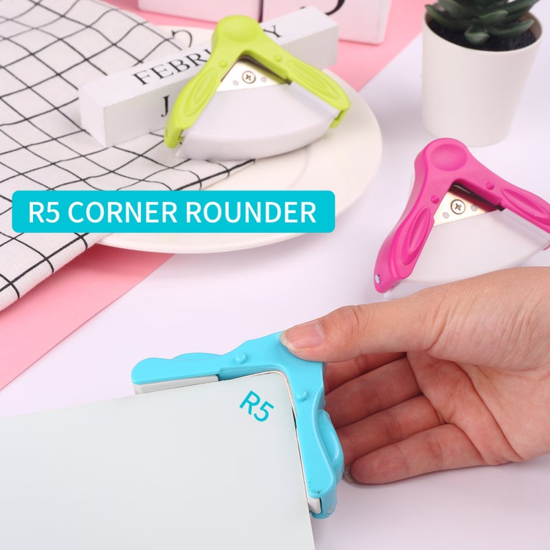 KW-triO Corner Rounder Punch R5mm Round Corner Trimmer Cutter for Card Photo Paper Laminating   Pouches - Image 2