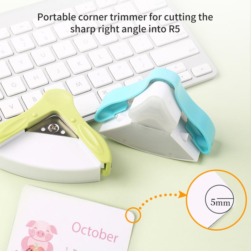 KW-triO Corner Rounder Punch R5mm Round Corner Trimmer Cutter for Card Photo Paper Laminating   Pouches - Image 4