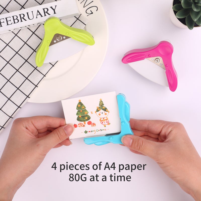 KW-triO Corner Rounder Punch R5mm Round Corner Trimmer Cutter for Card Photo Paper Laminating   Pouches - Image 5