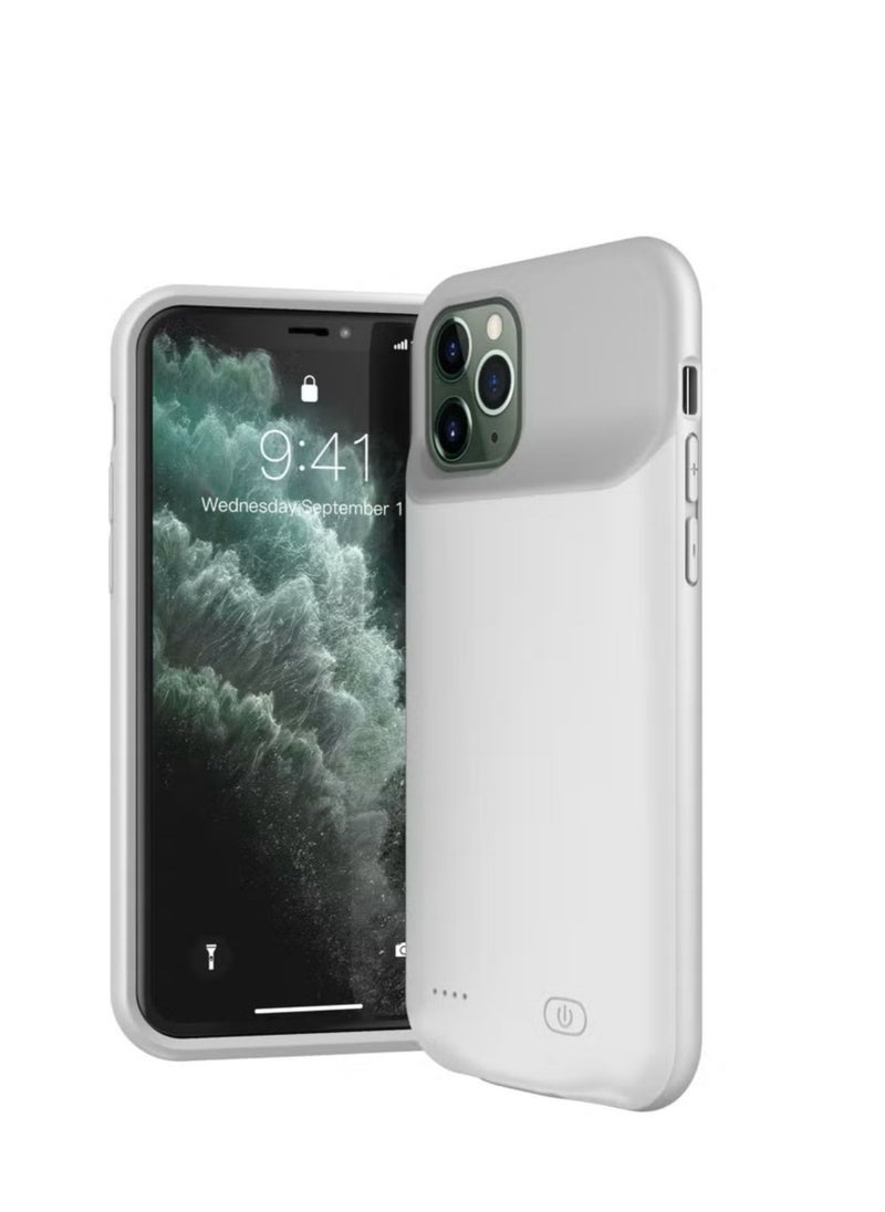 GULFLINK Wireless Protective Charging Case Cover For iPhone 15 Pro Max 7000mah White  - Image 2