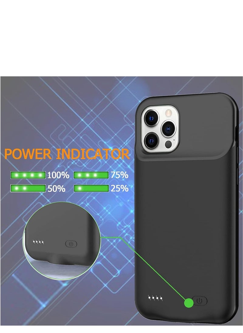 GULFLINK Wireless Protective Charging Case Cover For iPhone 15 Pro Max 7000mah White  - Image 5