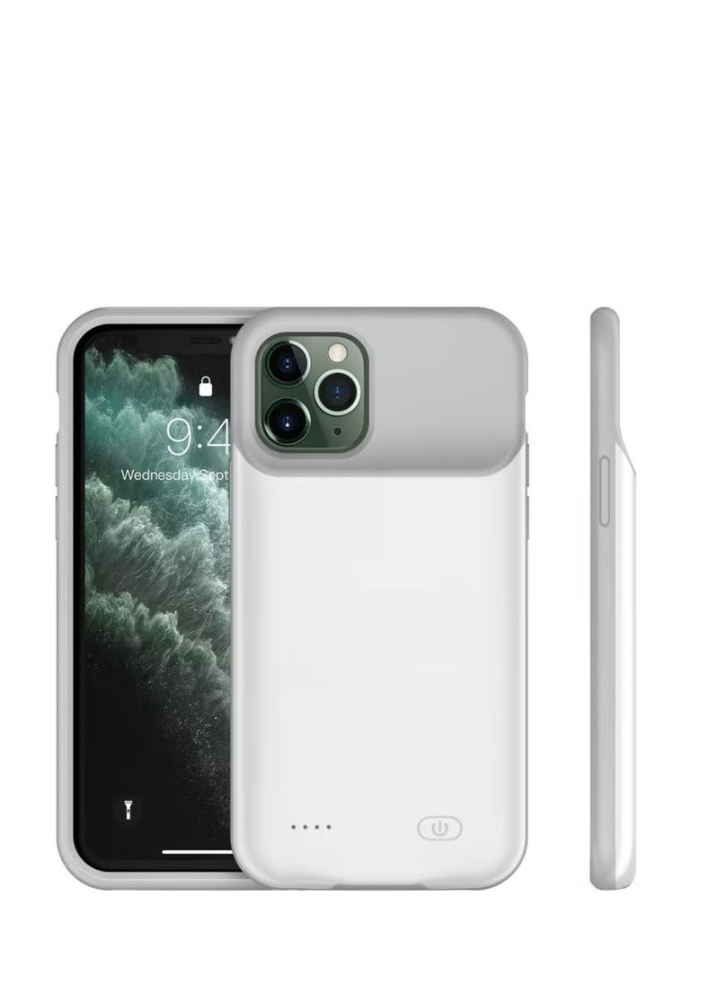 GULFLINK Wireless Protective Charging Case Cover For iPhone 15 Pro Max 7000mah White  - Image 3