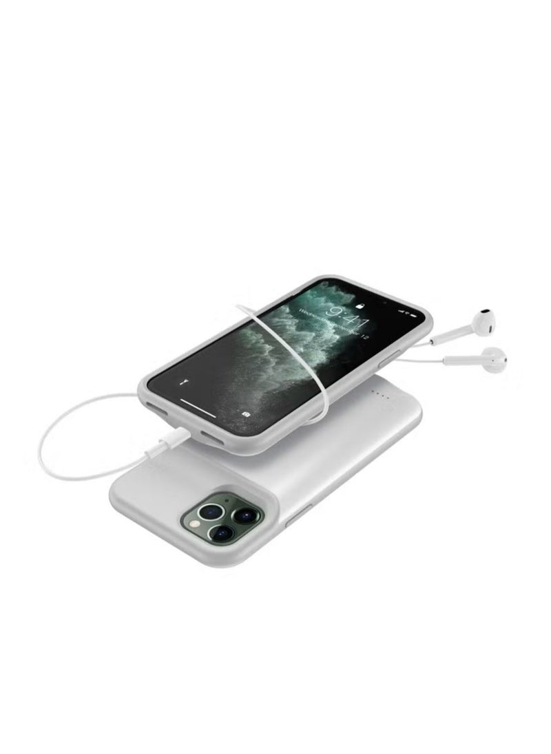 GULFLINK Wireless Protective Charging Case Cover For iPhone 15 Pro Max 7000mah White  - Image 4