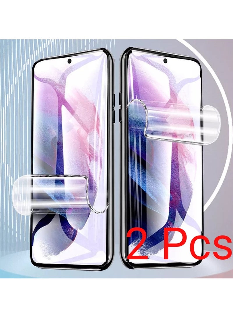 Two pieces of transparent hydrogel protection sticker for Samsung A20S