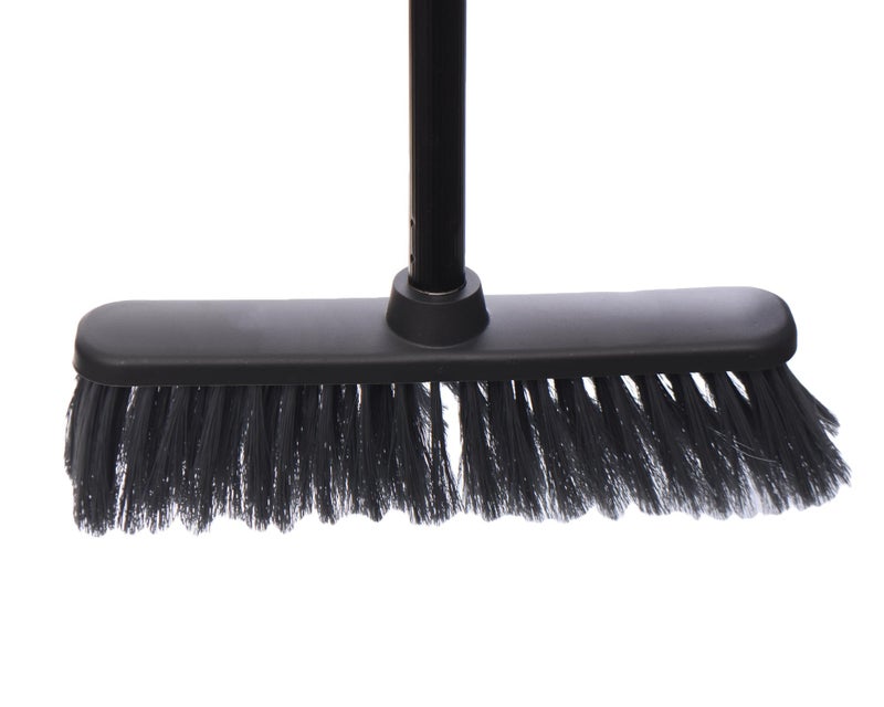 York Broom Carla black with handle 110 cm - Image 2