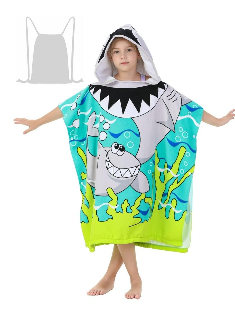 رولستيمي منشفة حمام مقنعين القرش - Image 3