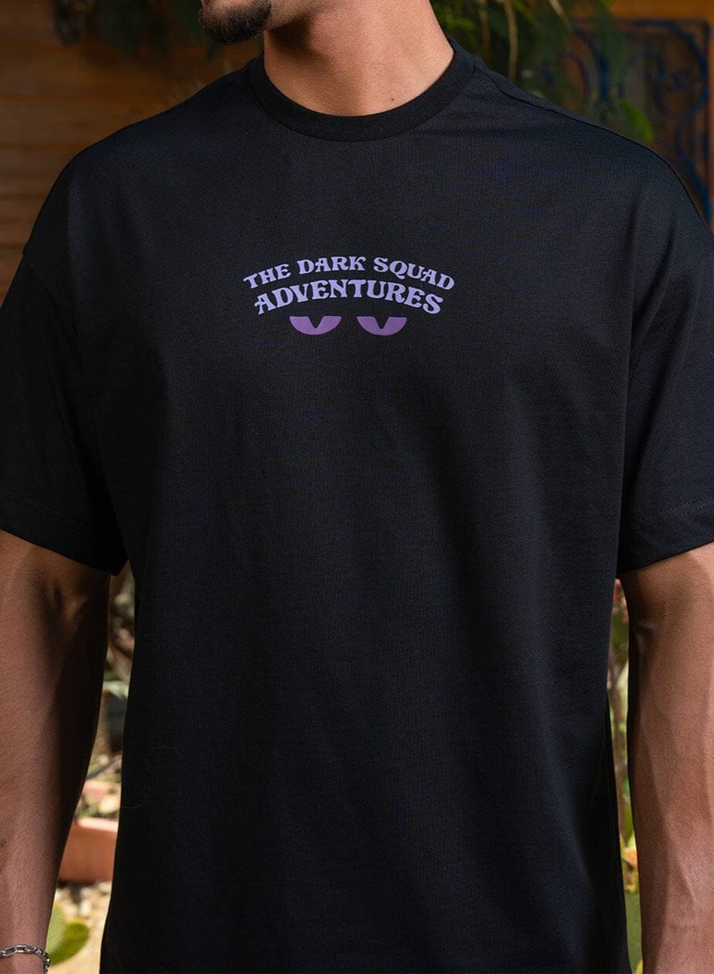 In Your Shoe Dark Squad Oversized Tee - Image 4