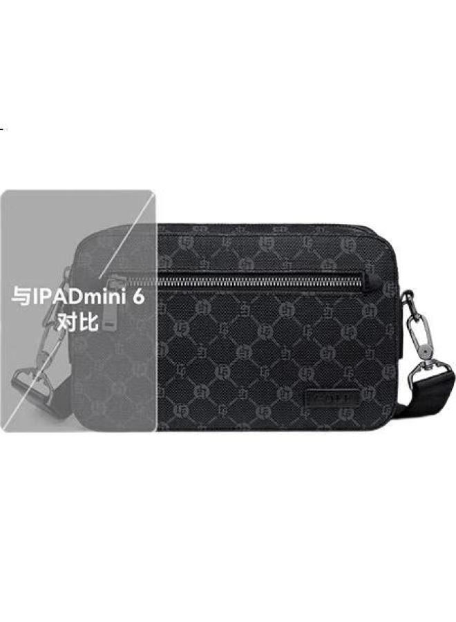 Golf Shoulder Bag For Men, Printed Crossbody Bag With Multiple Compartments, Ipad And Phone Pouch, Water-Resistant Business Commuter Bag - Image 3