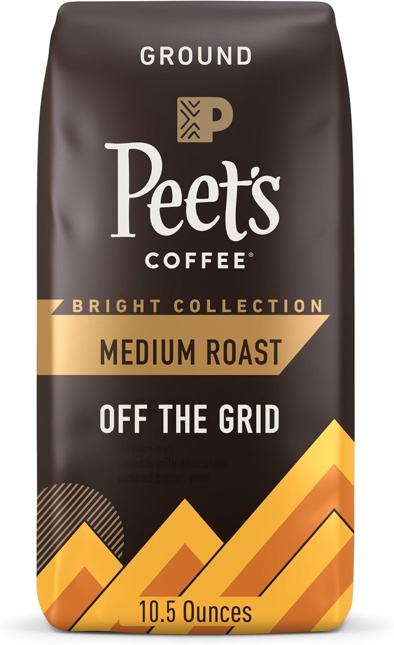 Peet's Coffee قهوة بيتس متوسطة التحميص - مزيج أوف ذا غريد، 10.5 أونصة - Image 1