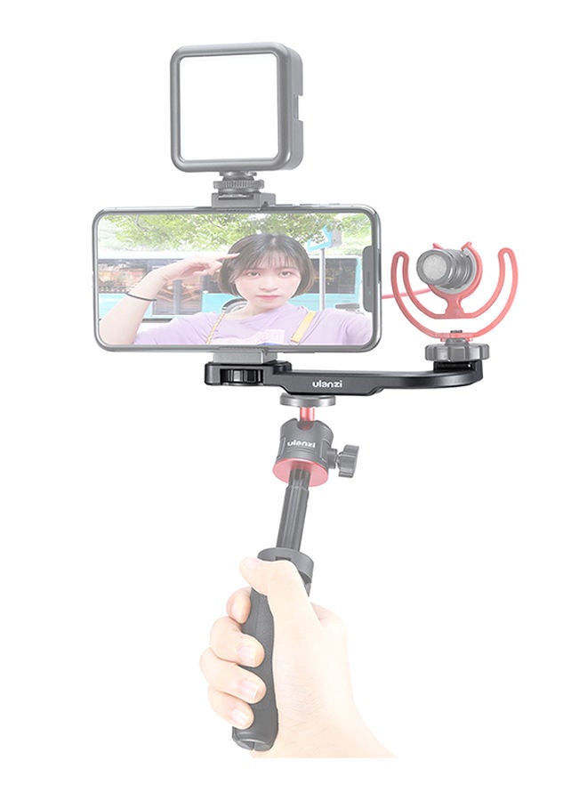 NIBEMINENT PT-9 Cold Shoe Camera Mount Bracket Black  - Image 5