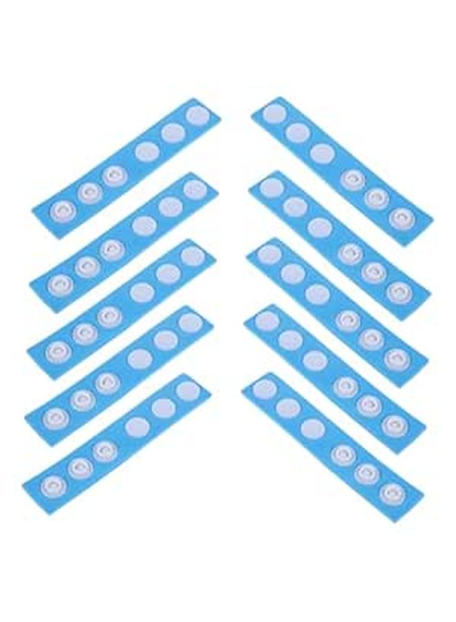 10 Pack Adjustable Shower Cap Straps For Kids Bath Hat Satin Extension Supplies - Image 1
