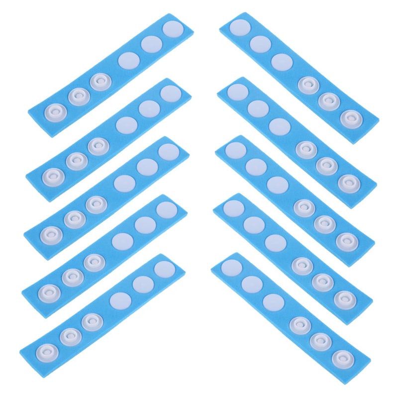10 Pack Adjustable Shower Cap Straps For Kids Bath Hat Satin Extension Supplies - Image 2