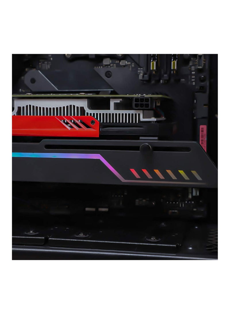 SOLARAE Adjustable GT8 Graphics Card Support Bracket, Thermalright RGB GPU Sag Holder, 5V 3-Pin ARGB Video Card Stand for Enhanced Stability and Aesthetic Appeal. - Image 5