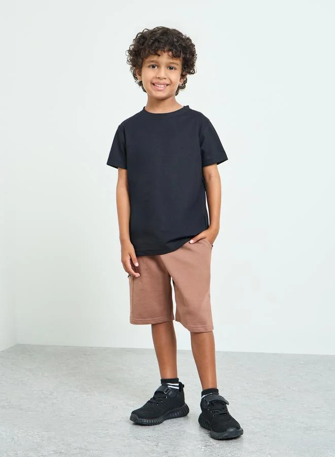 ستايلي Boys Cotton Sports Jersey Athleisure T-Shirt
